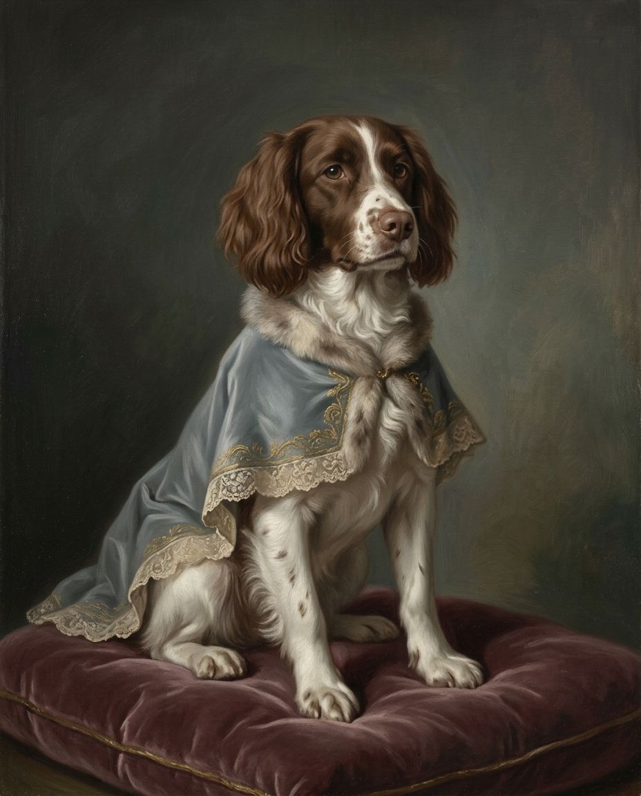Royal Pet – Evcil Hayvan kişiye özel portre tasarım örneği