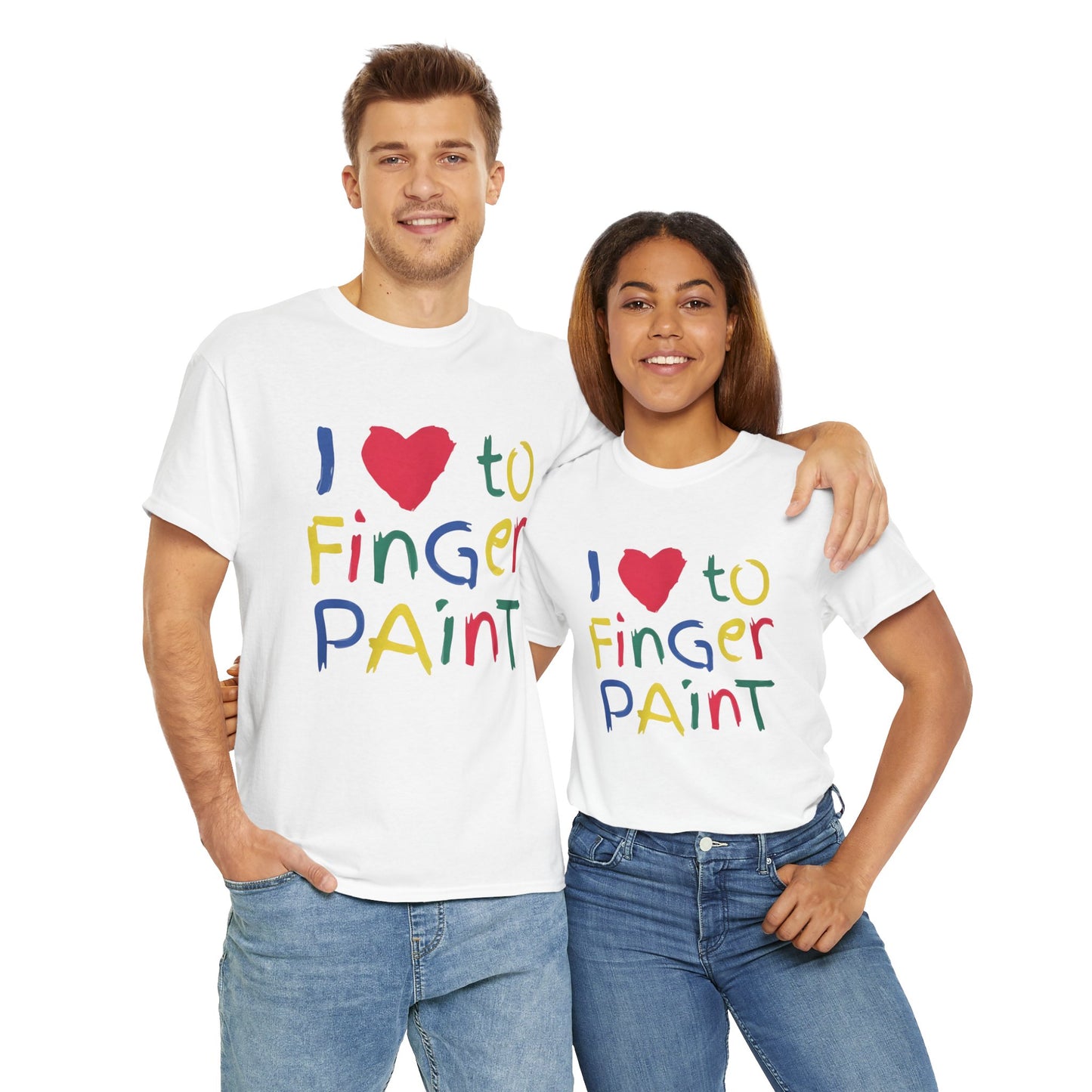 I ❤️ TO FINGER PAINT