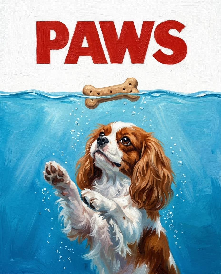 Paws – Evcil Hayvan kişiye özel portre tasarım örneği