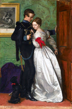 Siyah Brunswickli — John Everett Millais Kanvas Tablo