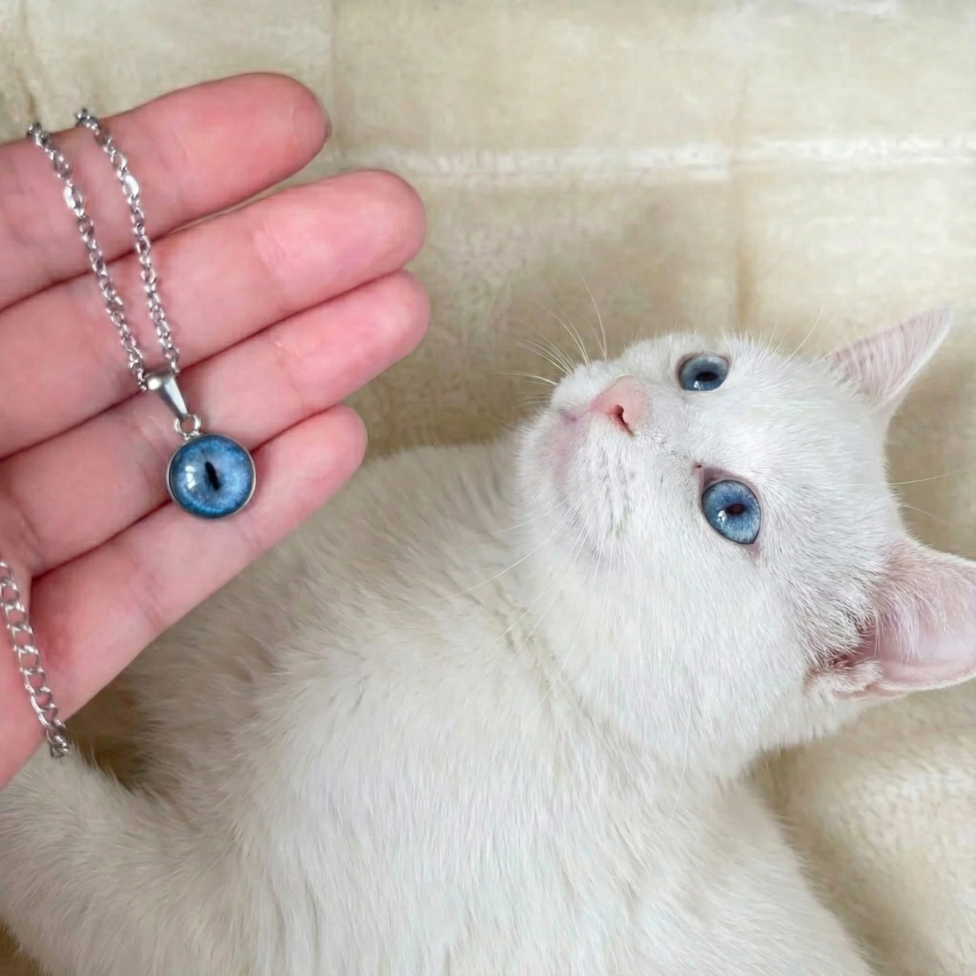 Artperest Kişiye Özel Göz Kolye - Cam Tasarım