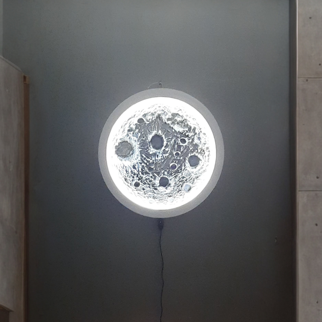 Led Light Moon Table