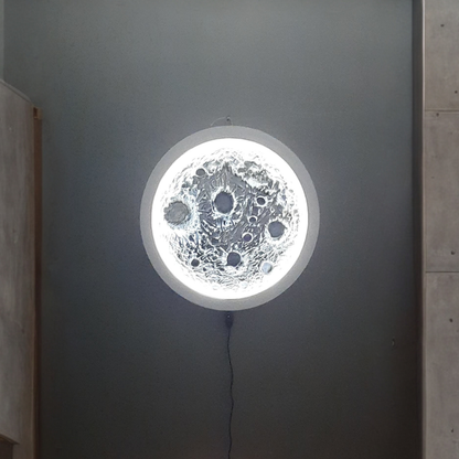 Led Light Moon Table