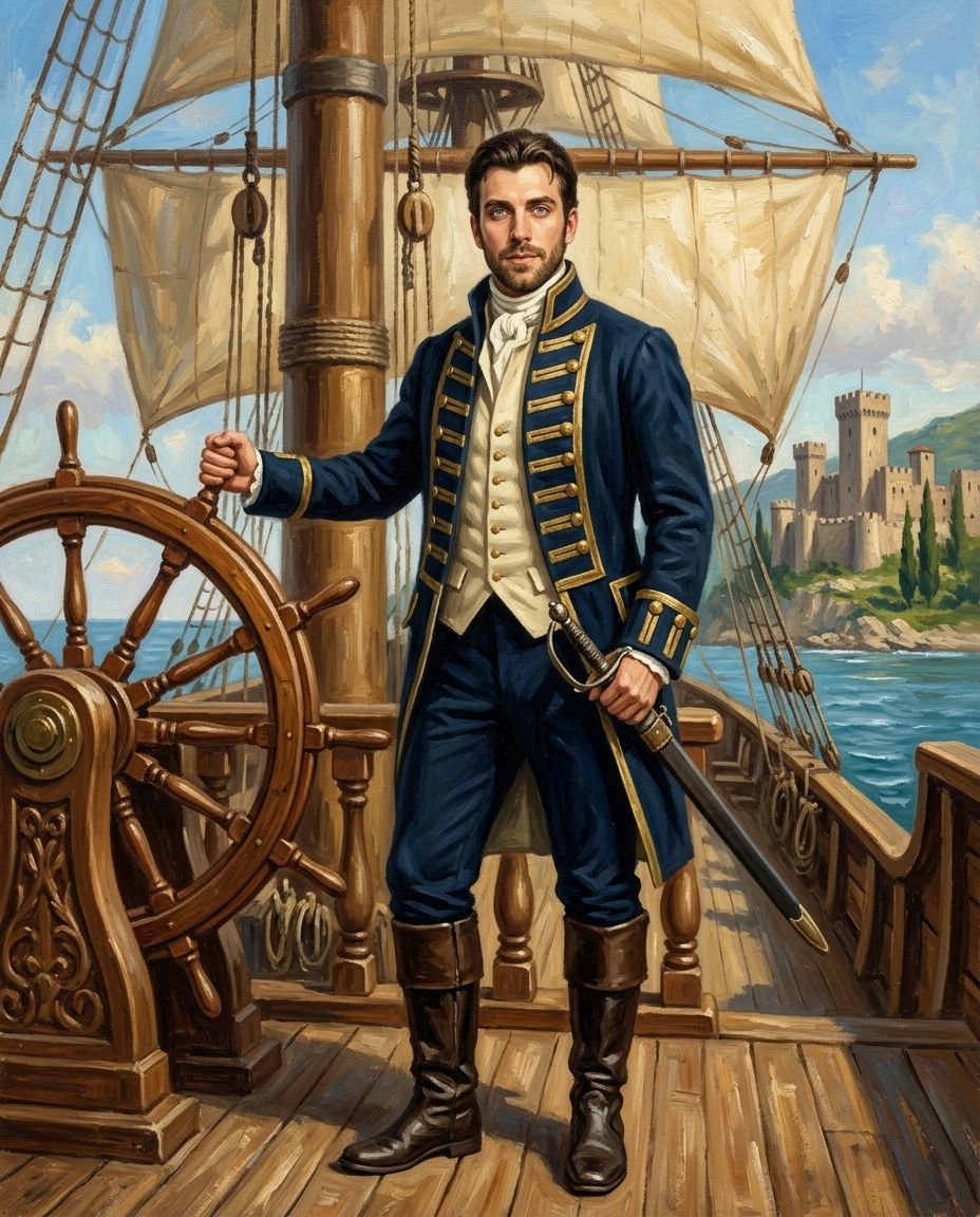Royal Voyage – Erkek kişiye özel portre tasarım örneği