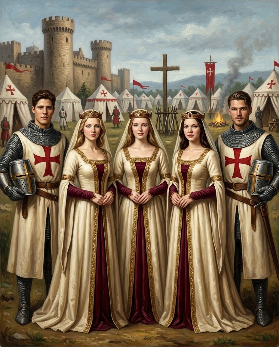 Templars – Kardeşler kişiye özel portre tasarım örneği