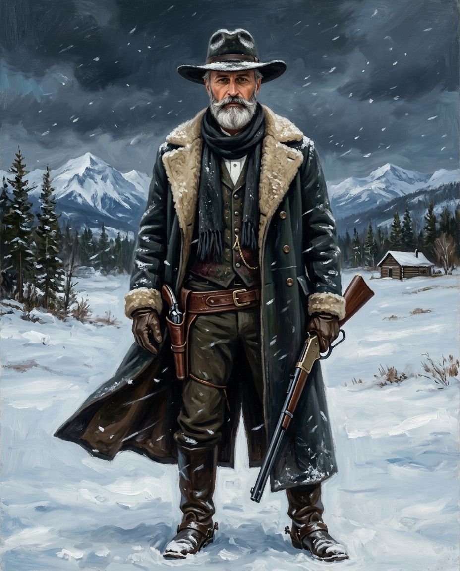 Northern Range – Erkek kişiye özel portre tasarım örneği